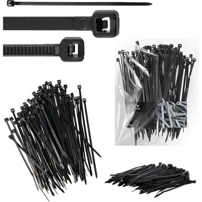 Instalguru 100x Collier de Serrage 2,5 x 100 mm Attache Câble Poignée Serre-Câbles Plastique Nylon Résistante Température UV Autobloquants Industrie Bureau Domicile Extérieur - Publicité Instalguru 100x Collier de Serrage 2,5 x 100 mm Attache Câble Poignée Serre-Câbles Plastique Nylon Résistante Température UV Autobloquants Industrie Bureau Domicile Extérieur - Publicité