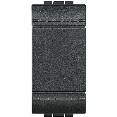 Bticino SL4005 Livinglight SL4005 Bouton Poussoir 1P 10 A Anthracite Noir - Publicité Bticino SL4005 Livinglight SL4005 Bouton Poussoir 1P 10 A Anthracite Noir - Publicité
