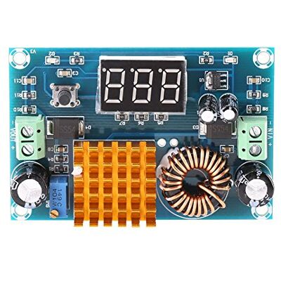 Walfront DC-DC Module d'alimentation Régulateur de Tension Transformateur Convertisseur Règlable Entrée 3-35V Sortie 5V-45V 5A pour Auto - Publicité Walfront DC-DC Module d'alimentation Régulateur de Tension Transformateur Convertisseur Règlable Entrée 3-35V Sortie 5V-45V 5A pour Auto - Publicité