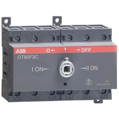 ABB -entrelec Ot63f3c Interrupteur Ot63F3 Contacts Montage sur profil din - Publicité ABB -entrelec Ot63f3c Interrupteur Ot63F3 Contacts Montage sur profil din - Publicité