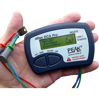 Peak DCA75 Analyseur avancé de semi-conducteurs DCA Pro - Publicité Peak DCA75 Analyseur avancé de semi-conducteurs DCA Pro - Publicité