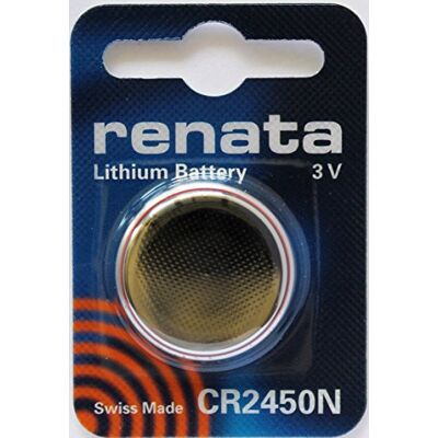 Renata Kosiy 2PC CR2450N Lithium Battery 3V Swiss Made - Publicité Renata Kosiy 2PC CR2450N Lithium Battery 3V Swiss Made - Publicité