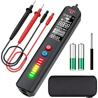 BSIDE EBTN Détecteur de tension LCD, écran 3 lignes, stylo testeur de tension CA sans contact, sensibilité réglable, double plage 6 V-1000 V/90 V-1000 V, capteur d'électricité, vérificateur de fil - Publicité BSIDE EBTN Détecteur de tension LCD, écran 3 lignes, stylo testeur de tension CA sans contact, sensibilité réglable, double plage 6 V-1000 V/90 V-1000 V, capteur d'électricité, vérificateur de fil - Publicité