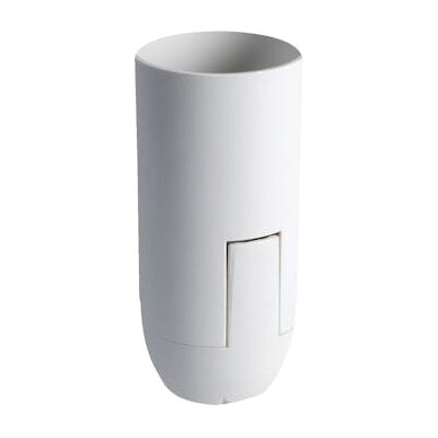 TIBELEC Douille lisse E14 blanche, plastique PET recyclé - Publicité TIBELEC Douille lisse E14 blanche, plastique PET recyclé - Publicité