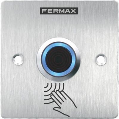 FERMAX Bouton Poussoir Sans Contact Encastré - Publicité FERMAX Bouton Poussoir Sans Contact Encastré - Publicité