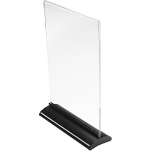 Support de prospectus Deflecto 58440 Contour - A4 Vertical Transparent PMMA - Publicité Support de prospectus Deflecto 58440 Contour - A4 Vertical Transparent PMMA - Publicité