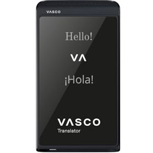 Vasco Electronics Vasco Translator Q1 Traducteur vocal instantané avec clonage de voix par IA 113 langues Internet gratuit à vie dans près de 200 pays Phantom Black - Publicité Vasco Electronics Vasco Translator Q1 Traducteur vocal instantané avec clonage de voix par IA 113 langues Internet gratuit à vie dans près de 200 pays Phantom Black - Publicité