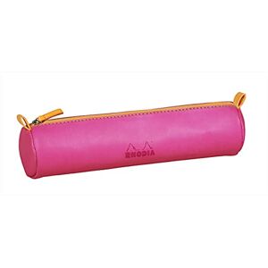 Trousse ronde en simili cuir italien Rhodiarama - Fuchsia - Lot de 3 - Publicité Trousse ronde en simili cuir italien Rhodiarama - Fuchsia - Lot de 3 - Publicité