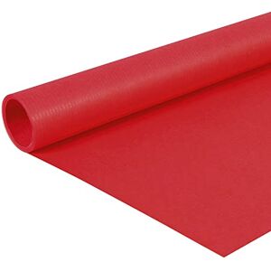 Clairefontaine 95706C Un Rouleau De Kraft Couleur Recyclé Dimensions : 3x0,70m Kraft Recyclé 65g Couleur : Rouge Emballage Cadeau, Loisirs Créatifs, DIY, Papier Cadeau, Artisanat - Publicité