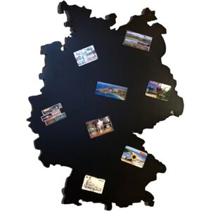 STALFORM STALFOM Panneau Magnétique en Acier Mural Carte de l'Allemagne Noir 80x60 Tableau Magnétique Plaque à Visser Aimanté Idéal pour Mur - Publicité STALFORM STALFOM Panneau Magnétique en Acier Mural Carte de l'Allemagne Noir 80x60 Tableau Magnétique Plaque à Visser Aimanté Idéal pour Mur - Publicité