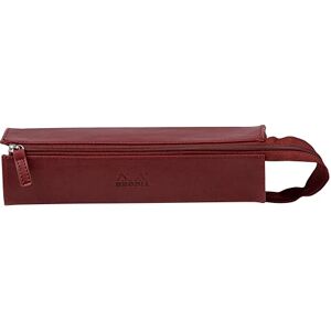 Trousse Rhodiarama en simili cuir italien - Lot de 2 - Lie de vin, Bleu, Gris - Publicité Trousse Rhodiarama en simili cuir italien - Lot de 2 - Lie de vin, Bleu, Gris - Publicité