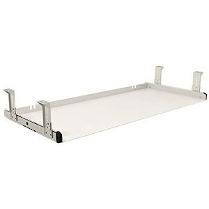 FRMSAET Plateau de Clavier sous Le Bureau Matériel Tout en métal 53 cm/ 60 cm/ 76 cm Plate-Forme Organisateur de tiroir d'ordinateur Bureau à Domicile Outil de Rangement de Garage. (76 cm, Blanc) - Publicité FRMSAET Plateau de Clavier sous Le Bureau Matériel Tout en métal 53 cm/ 60 cm/ 76 cm Plate-Forme Organisateur de tiroir d'ordinateur Bureau à Domicile Outil de Rangement de Garage. (76 cm, Blanc) - Publicité