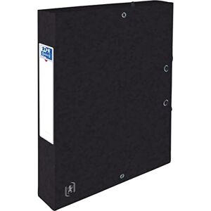 Oxford BOITE TOP FILE+ 24X32 Dos de 40mm A élastique Carte Noir - Publicité Oxford BOITE TOP FILE+ 24X32 Dos de 40mm A élastique Carte Noir - Publicité