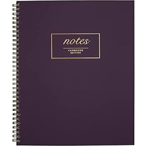 Cambridge Mead  (49567) Cahier de réunion Violet 80 feuilles Twinwire 28 x 23 cm - Publicité