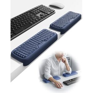 VAYDEER Lot de 2 Coussins de Coude en Forme de L — Repose-poignets et Repose-bras en Mousse à Mémoire de Forme pour Bord de Bureau, Protection Ergonomique Antidérapante pour Bureau, Maison et Gaming - Publicité VAYDEER Lot de 2 Coussins de Coude en Forme de L — Repose-poignets et Repose-bras en Mousse à Mémoire de Forme pour Bord de Bureau, Protection Ergonomique Antidérapante pour Bureau, Maison et Gaming - Publicité