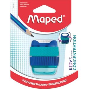 Maped Taille-Crayons 1 Trou Kidy Learn Concentration Avec Réservoir Anneaux Soft Rotatifs Fonction Clean Réserve Grande Capacité - Publicité Maped Taille-Crayons 1 Trou Kidy Learn Concentration Avec Réservoir Anneaux Soft Rotatifs Fonction Clean Réserve Grande Capacité - Publicité