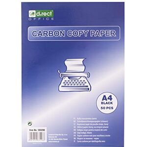 Papier carbone Leviatan - A4 - 50 feuilles - Noir - Publicité Papier carbone Leviatan - A4 - 50 feuilles - Noir - Publicité