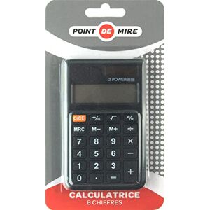 POINT DE MIRE Calculatrice Poche 8 Chiffre Papeterie Fourniture Scolaire - Publicité