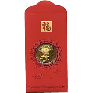 Enveloppe du Nouvel an Paquet Rouge Enveloppe d'argent Chanceux Année 2021 Hong Bao Chinois avec Cadeau du Festival de la pièce d'or Style3 Utile - Publicité