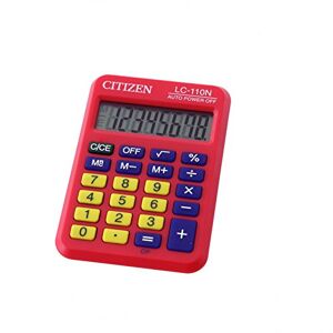 MAUL Citizen LC 110NRDCFS Calculatrice de poche Rouge - Publicité