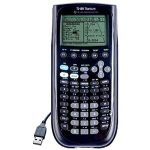 Texas Instruments TI 89 Titanium Calculatrice graphique noir - Publicité