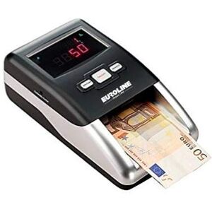EUROLINE Détecteur de faux billets automatique Certifié 100% détection de faux billets par la Banque Centrale Européenne Secteur + Batterie rechargeable Li-ion incluse - Publicité EUROLINE Détecteur de faux billets automatique Certifié 100% détection de faux billets par la Banque Centrale Européenne Secteur + Batterie rechargeable Li-ion incluse - Publicité