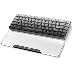 MAMBASNAKE Repose-poignet pour Compact 68 Keys Clavier, Wrist Rest, Premier Acrylique Transparent, Pieds Antidérapants, Ergonomique Keyboard Palm Rest pour Office/Gaming/Laptop Noir - Publicité MAMBASNAKE Repose-poignet pour Compact 68 Keys Clavier, Wrist Rest, Premier Acrylique Transparent, Pieds Antidérapants, Ergonomique Keyboard Palm Rest pour Office/Gaming/Laptop Noir - Publicité