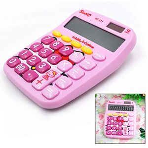 Xrten Calculatrice Scientifique Cadeau Fun, Bureau Papeterie Calculatrice, Rose - Publicité