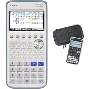 Casio GRAPH90+E et Étui de Protection pour Calculatrice Graphique - Publicité