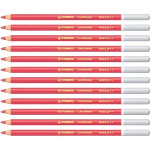 STABILO CarbOthello Crayon de couleur Lot x 12 crayons pastel fusain Carmin (1400/325) - Publicité STABILO CarbOthello Crayon de couleur Lot x 12 crayons pastel fusain Carmin (1400/325) - Publicité