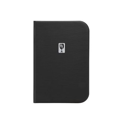 SECURIT Protège menu en PVC modèle Essential format A5 couleur noir Présentation menu restaurant - Publicité SECURIT Protège menu en PVC modèle Essential format A5 couleur noir Présentation menu restaurant - Publicité