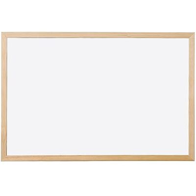 Q-Connect KF03571 Tableau d'affichage blanc Encadrement bois 60 cm x 90 cm (Import Royaume Uni) - Publicité Q-Connect KF03571 Tableau d'affichage blanc Encadrement bois 60 cm x 90 cm (Import Royaume Uni) - Publicité