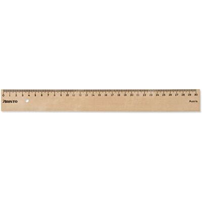 Aristo geotec bois Règle 30 cm - Publicité Aristo geotec bois Règle 30 cm - Publicité