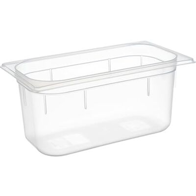 APS GN bacs polypropilène 32,5 x 17,6 cm, Tiefe: 150 mm Polypropylen, 5,3 Liter - Publicité APS GN bacs polypropilène 32,5 x 17,6 cm, Tiefe: 150 mm Polypropylen, 5,3 Liter - Publicité