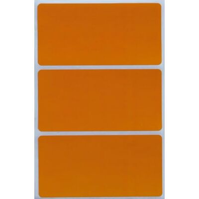 Royal Green Gommettes Étiquettes Autocollantes Rectangulaires Orange Environ 10cm x 5cm (102mm x 51mm) 50 Feuilles Paquet de 150 - Publicité Royal Green Gommettes Étiquettes Autocollantes Rectangulaires Orange Environ 10cm x 5cm (102mm x 51mm) 50 Feuilles Paquet de 150 - Publicité