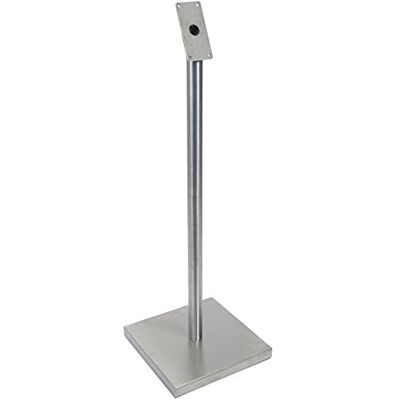 SECURIT Poteau + Base pour Affichage d'information Acier Inoxydable 125 x 40 cm, Acier Inoxydable, 125 x 60 x 16,5 cm - Publicité SECURIT Poteau + Base pour Affichage d'information Acier Inoxydable 125 x 40 cm, Acier Inoxydable, 125 x 60 x 16,5 cm - Publicité