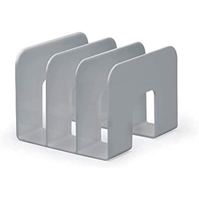 Durable 1701395050 Trend Porte-catalogues Trieur Documents Vertical 3 Compartiments Polystyrène Gris Clair Opaque - Publicité Durable 1701395050 Trend Porte-catalogues Trieur Documents Vertical 3 Compartiments Polystyrène Gris Clair Opaque - Publicité