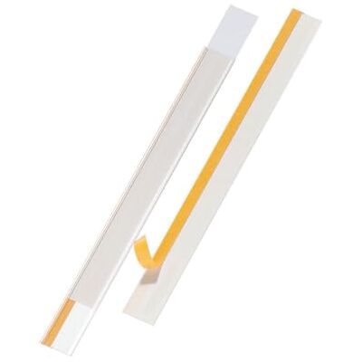 Durable Porte étiquette Porte étiquette adhésif Porte-étiquette SCANFIX 1000 x 62 mm Identification rayons, étagères Ouverture sur le haut/côté Transparent Boîte de 25 pièces 829719 - Publicité Durable Porte étiquette Porte étiquette adhésif Porte-étiquette SCANFIX 1000 x 62 mm Identification rayons, étagères Ouverture sur le haut/côté Transparent Boîte de 25 pièces 829719 - Publicité