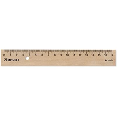 Aristo geotec bois Règle 17 cm - Publicité Aristo geotec bois Règle 17 cm - Publicité