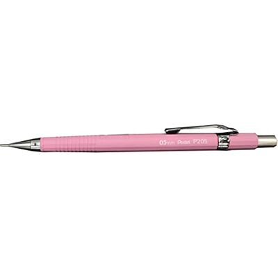 Pentel P200 Series Portes-mines technique gamme Pastel, 0,5 mm, Corps rose pastel, Lot de 12 - Publicité Pentel P200 Series Portes-mines technique gamme Pastel, 0,5 mm, Corps rose pastel, Lot de 12 - Publicité