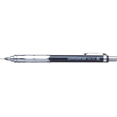 Pentel Graphgear 300 Crayon mécanique 0,5 Corps noir - Publicité Pentel Graphgear 300 Crayon mécanique 0,5 Corps noir - Publicité