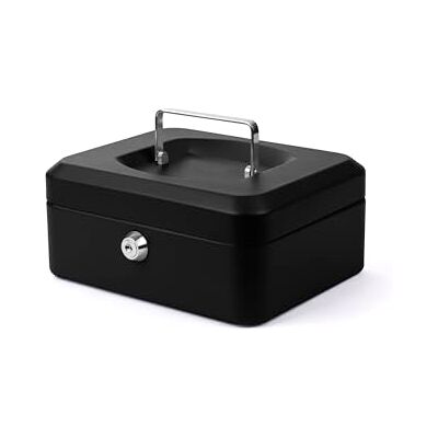 Pavo 8011834 Caissette à monnaie 20 cm Noir - Publicité Pavo 8011834 Caissette à monnaie 20 cm Noir - Publicité
