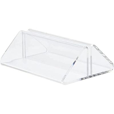 Olympia Support de menu en forme de tente pour brochures restaurant commercial 25 x 70 x 55 mm - Publicité Olympia Support de menu en forme de tente pour brochures restaurant commercial 25 x 70 x 55 mm - Publicité