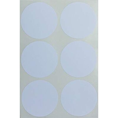 Royal Green Gommettes Étiquettes Autocollantes Rondes Blanc Environ 5cm (50mm) 12 Feuilles Paquet de 72 - Publicité Royal Green Gommettes Étiquettes Autocollantes Rondes Blanc Environ 5cm (50mm) 12 Feuilles Paquet de 72 - Publicité