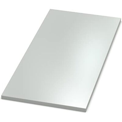 AUPROTEC Plateau de table 28 mm gris 80 x 40 cm Panneau de particules avec bord ABS de 1 mm et revêtement en polyuréthane Revêtement en résine mélamine Élégant et imperméable - Publicité AUPROTEC Plateau de table 28 mm gris 80 x 40 cm Panneau de particules avec bord ABS de 1 mm et revêtement en polyuréthane Revêtement en résine mélamine Élégant et imperméable - Publicité