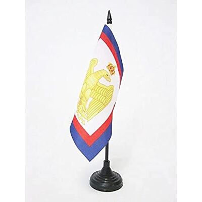 AZ FLAG Drapeau De Table Napoléon 1er 15x15 cm Petit Drapeau De Napoléon Bonaparte De Bureau 100% Polyester Avec Hampe De 25cm Et Socle En Plastique Noir - Publicité AZ FLAG Drapeau De Table Napoléon 1er 15x15 cm Petit Drapeau De Napoléon Bonaparte De Bureau 100% Polyester Avec Hampe De 25cm Et Socle En Plastique Noir - Publicité