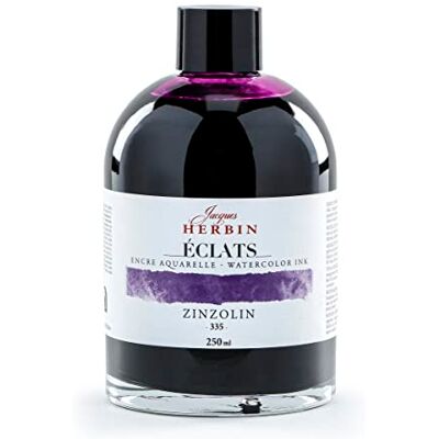 Jacques Herbin - Encre Aquarelle Éclats - 250 ml - Ink - Publicité Jacques Herbin - Encre Aquarelle Éclats - 250 ml - Ink - Publicité