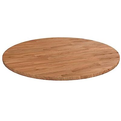 vidaXL Dessus de Table Rond Marron Clair Ø90x1,5 cm Bois chêne traité - Publicité vidaXL Dessus de Table Rond Marron Clair Ø90x1,5 cm Bois chêne traité - Publicité
