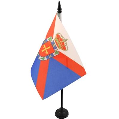 AZ FLAG Drapeau De Table El Bierzo 21x14 cm Petit Drapeau Du Bercianisme De Bureau 100% Polyester Avec Hampe De 25cm Et Socle En Plastique Noir - Publicité AZ FLAG Drapeau De Table El Bierzo 21x14 cm Petit Drapeau Du Bercianisme De Bureau 100% Polyester Avec Hampe De 25cm Et Socle En Plastique Noir - Publicité