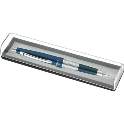 Pentel Kerry Porte-mine 0,7 mm avec Capuchon/Coffret Corps Bleu Marine - Publicité Pentel Kerry Porte-mine 0,7 mm avec Capuchon/Coffret Corps Bleu Marine - Publicité